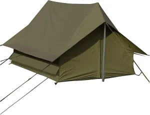 Camping Tent Retro 2- Person Camping Rainproof Cabin Type A- line Oxford Cloth Tent Suitable for Camping Traveling Hiking Outdoors