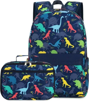 CAMTOP Backpack for Girls Boys Kids School Backpack with Lunch Box Preschool Kindergarten BookBag Set