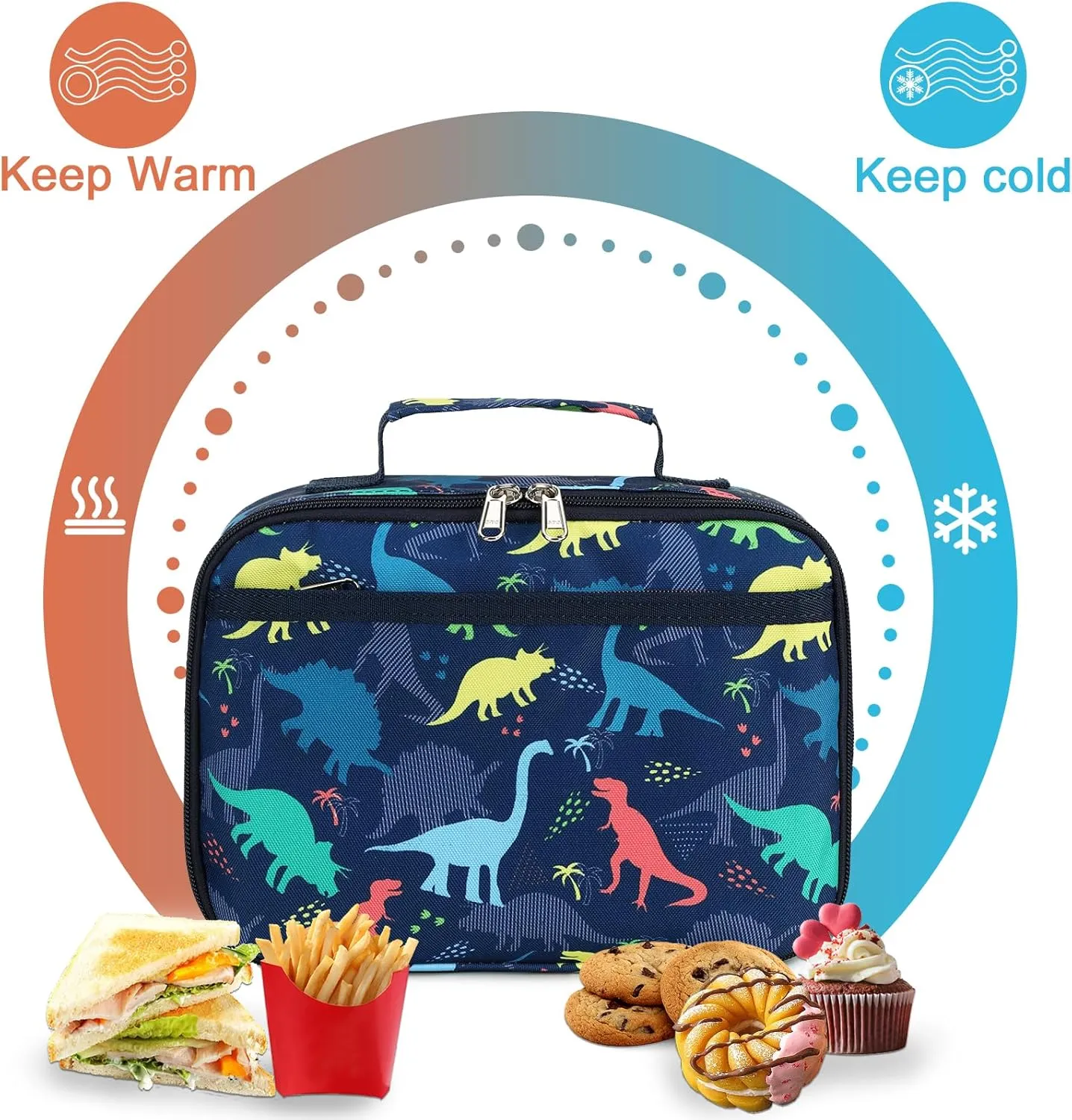 CAMTOP Backpack for Girls Boys Kids School Backpack with Lunch Box Preschool Kindergarten BookBag Set