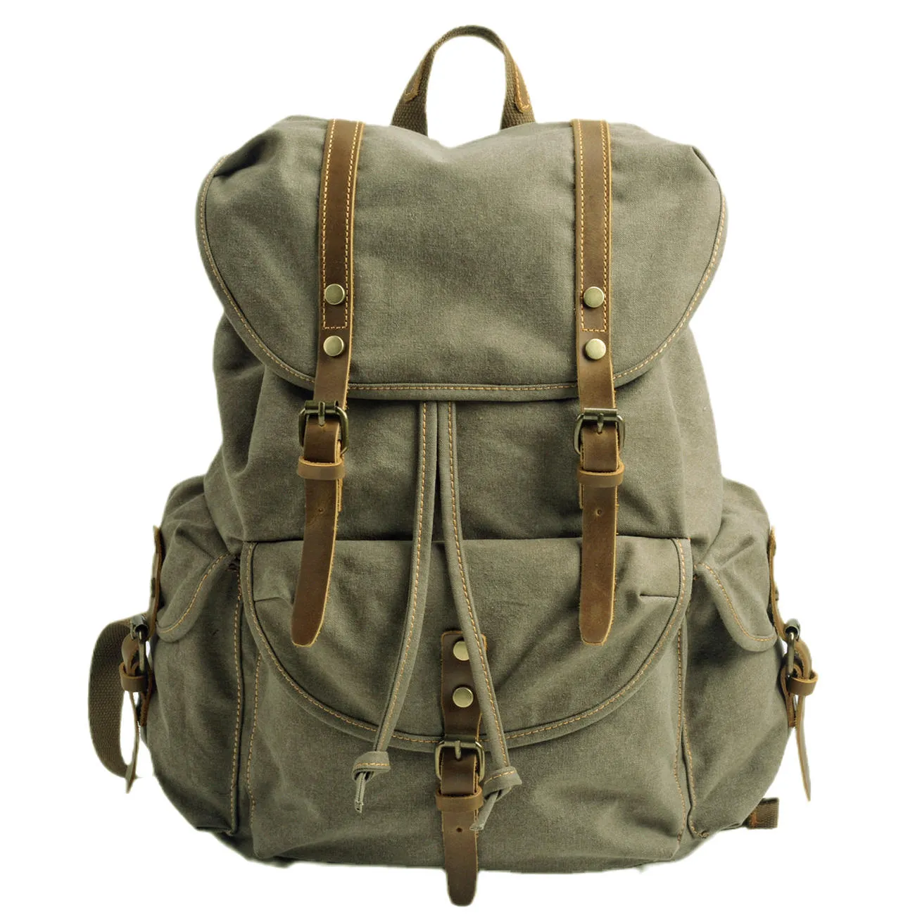 Canvas Backpack - ROCKY MOUNTAIN WANDERER