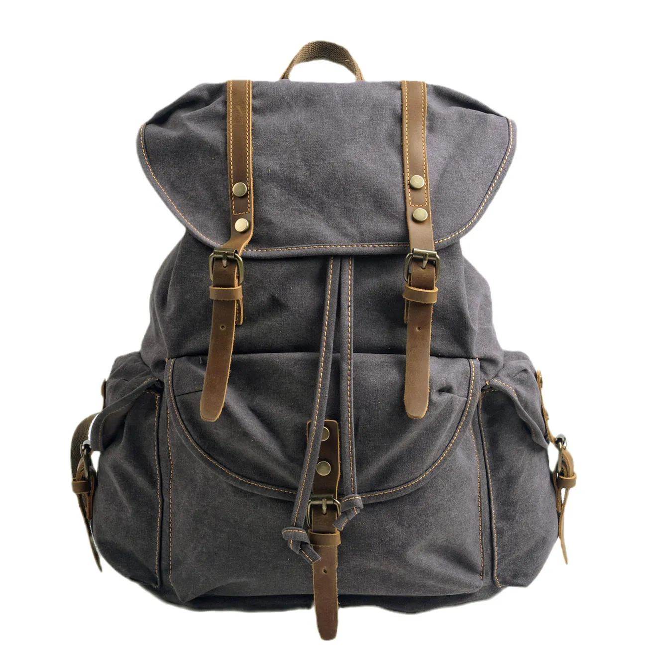 Canvas Backpack - ROCKY MOUNTAIN WANDERER