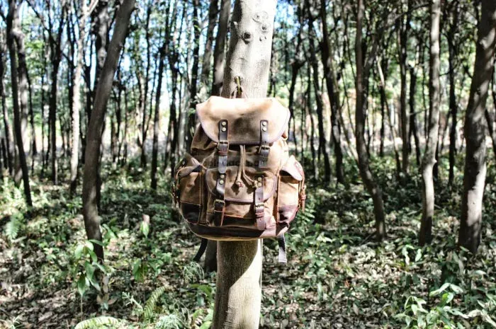 Canvas Hiking Backpack