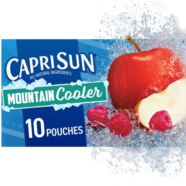 CAPRI SUN JUICE POUCH 10 pack "Mountain Cooler"