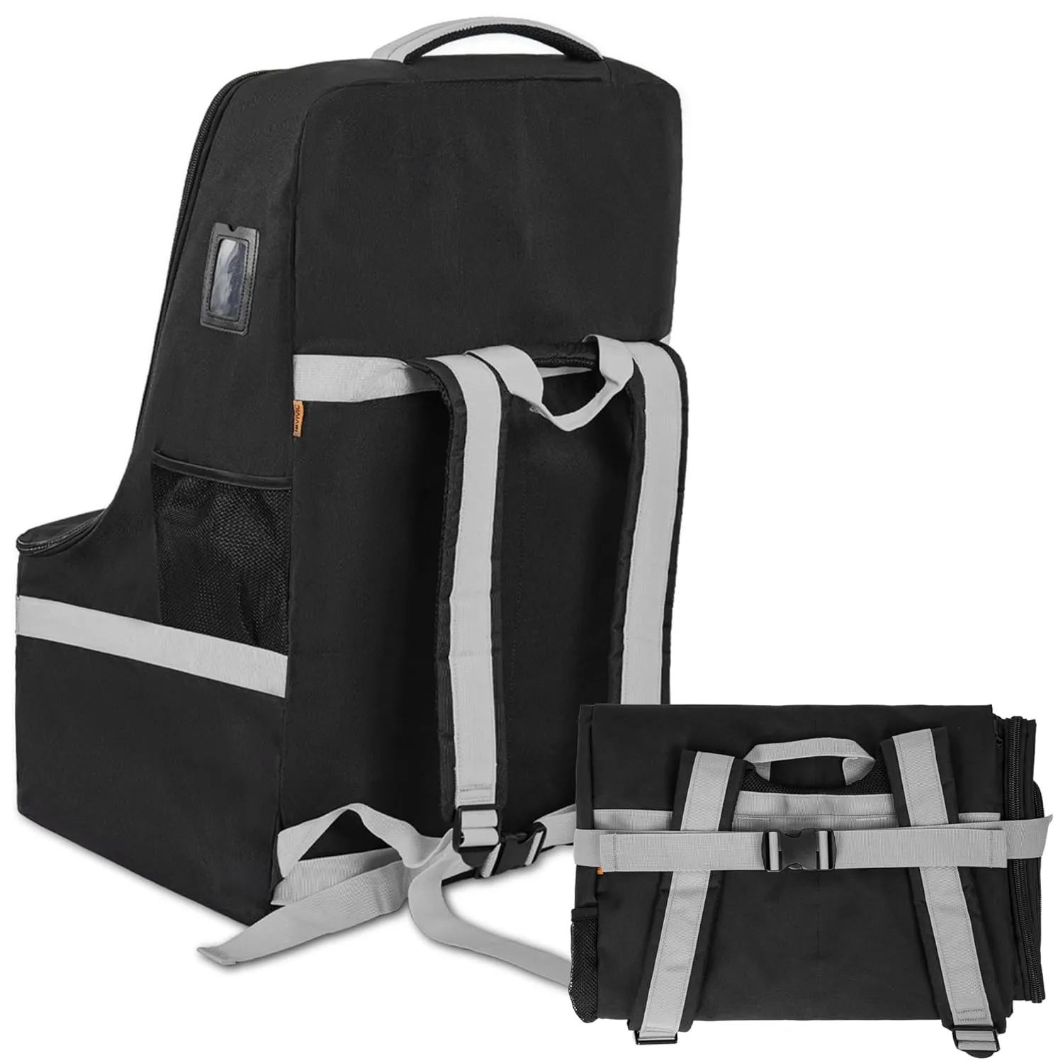 Car Seat Travel Bag Heavy Duty Car Seat Bag for Airplane Gate Check Car Seat Backpack with Shoulder Strap