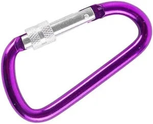 Carabiner Clips Carabiner Clips 20pcs Carabiner with Lock D Shape Color Carabiners Aluminum Alloy Carabiner Spring Hook(Color 3)
