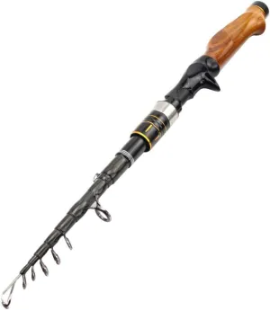 Carbon Spinning Casting Rod Carbon Fiber Telescopic Fishing Pole 1.8m Saltwater Fishing Rod Carbon Fiber Fishing Rod Casting Spinning Rod Spinning Fishing Pole.