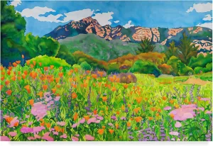 Carissa Luminess 'Santa Barbara Botanic Garden' Canvas Art