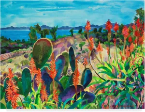 Carissa Luminess 'Santa Barbara Grace' Canvas Art