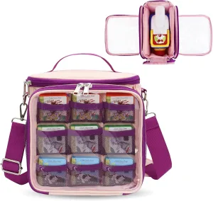 Carrying Case Compatible for Little Tikes Story Dream Machine Books Starter Set, Kids Toys Storage Carrier Bag with Handle and Shoulder Strap for Little Tikes for Storytime, Audio Play, Character