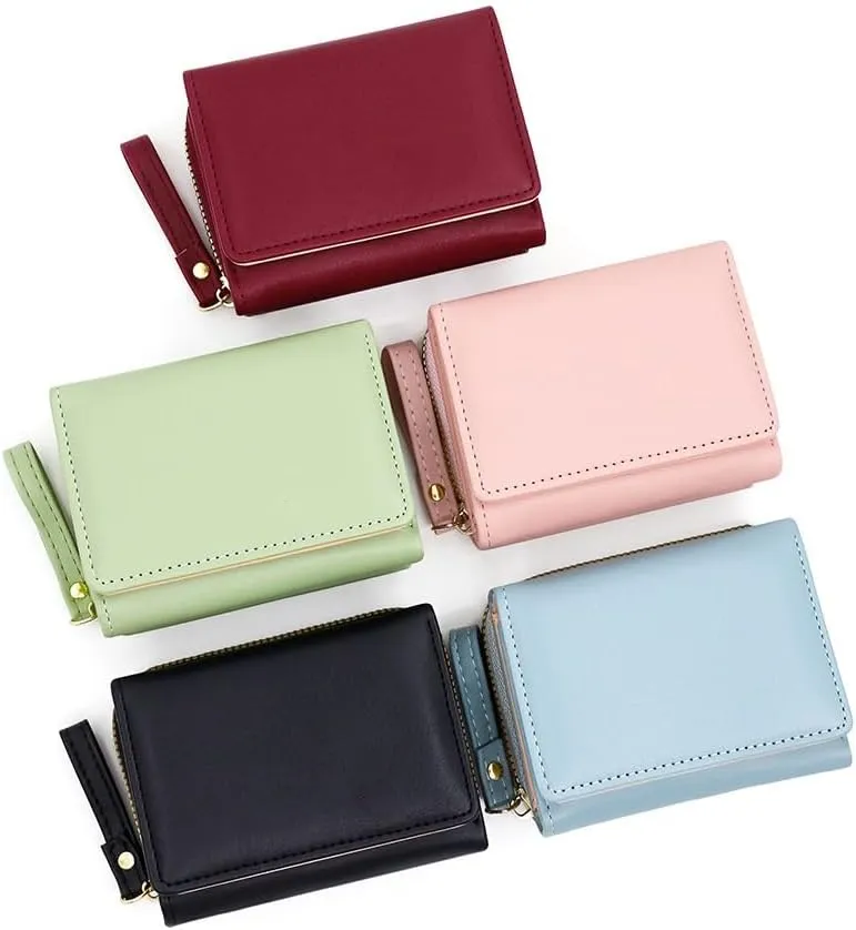 Carrying Women's Short Change With You When You Travel Is Suitable For Long-term Use purse(Gray)