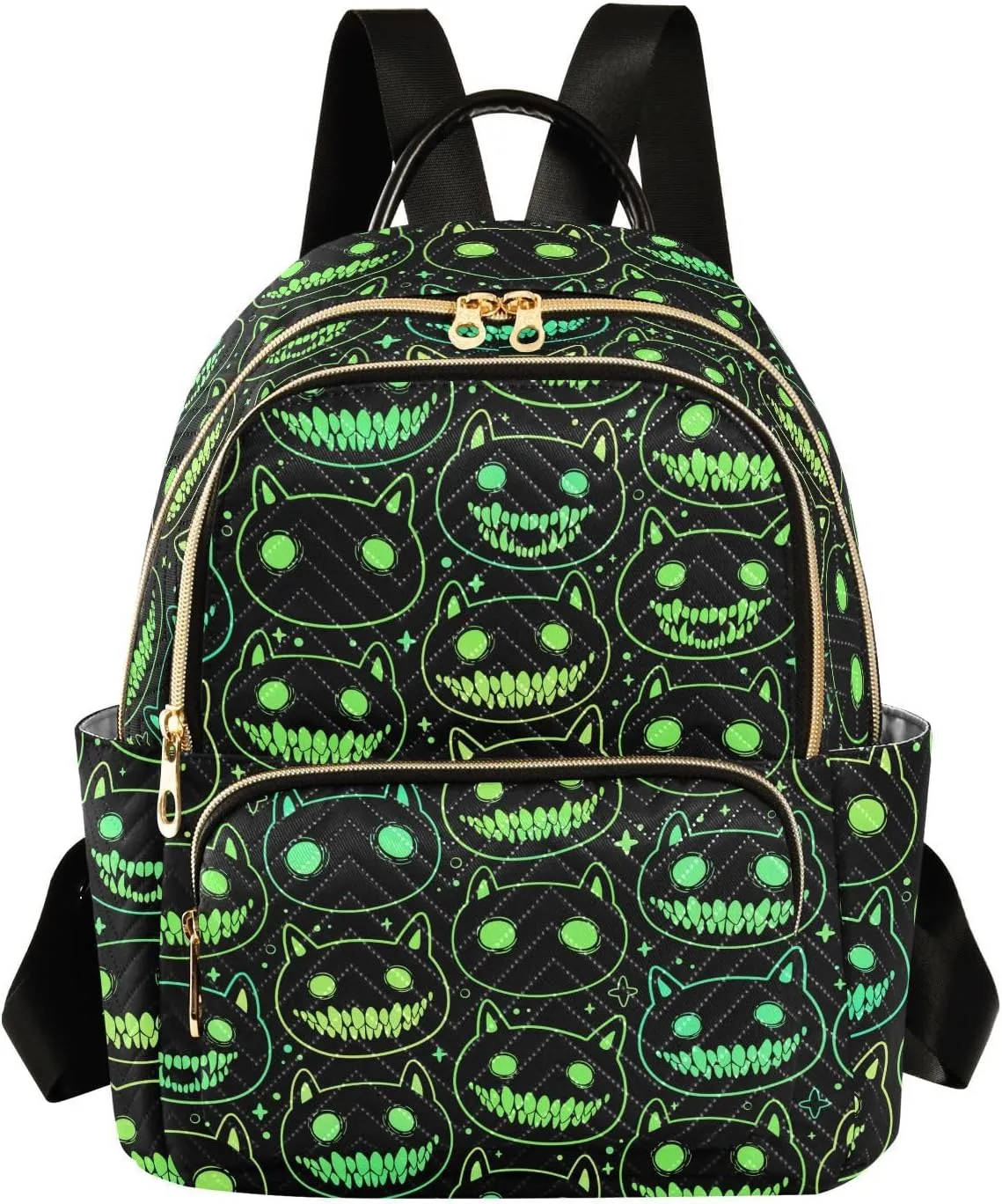 Cartoon Spooky Animal Head Mini Backpack Fashion Backpack Purse for Women,Handbag Shoulder Bag Casual Daypack, Ladies Gift for College Work （M）
