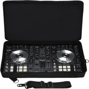 Case for Hercules Inpulse 500,for Native Instruments Traktor Kontrol S4 Mk3,for Pioneer DJ DDJ-SR2/SR,DJ Controller Travel Carry Cover Shoulder Bag Backpack for Headphone,Tablet,Cable(Black)