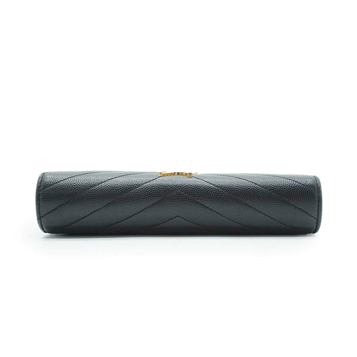 Cassandra Caviar Skin Long Wallet
