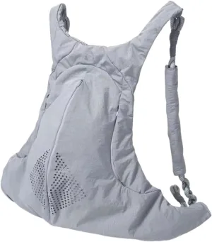 Casual Backpack for, Grunge Model, Outside Travel Bag, Gray