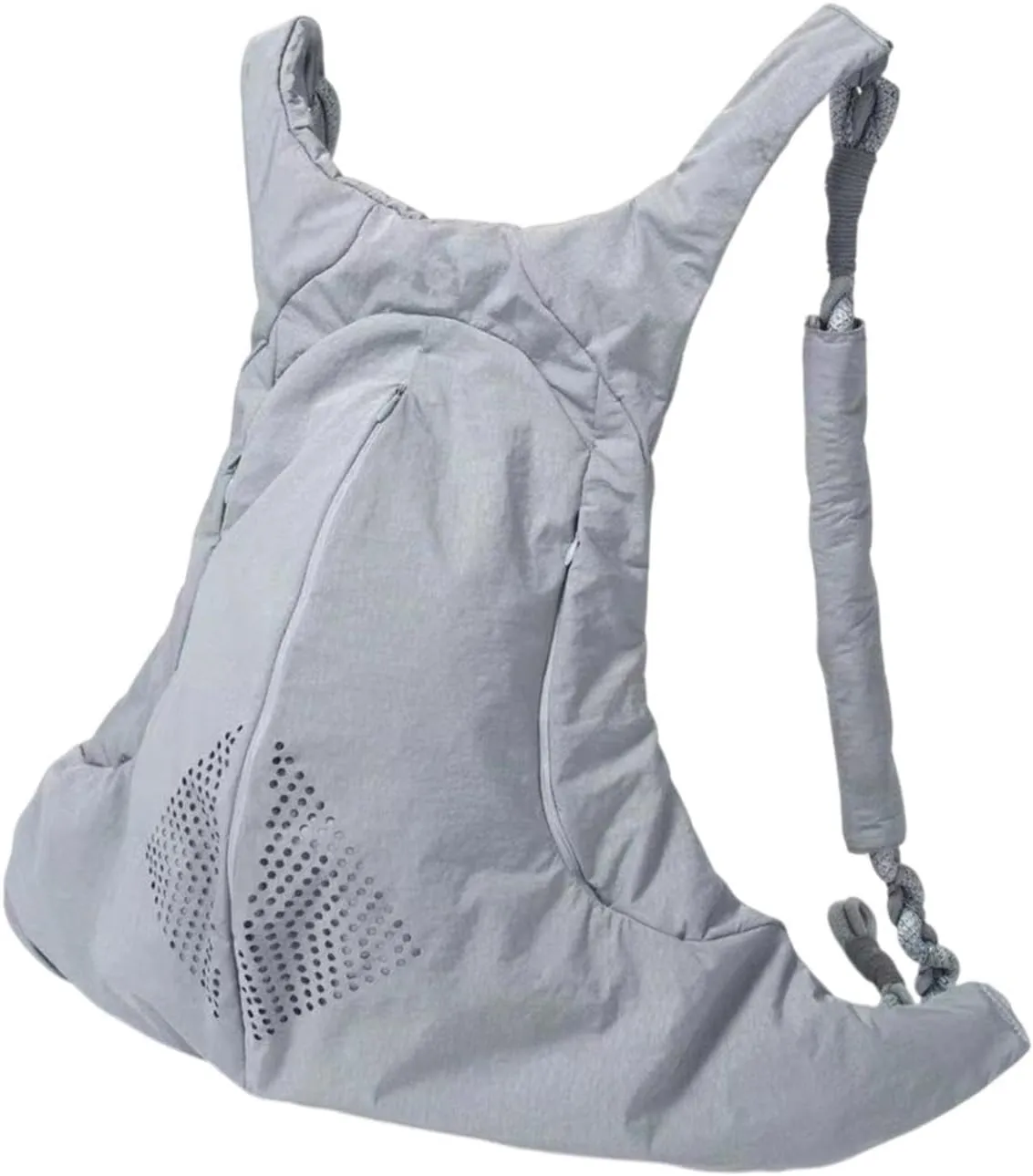 Casual Backpack for, Grunge Model, Outside Travel Bag, Gray