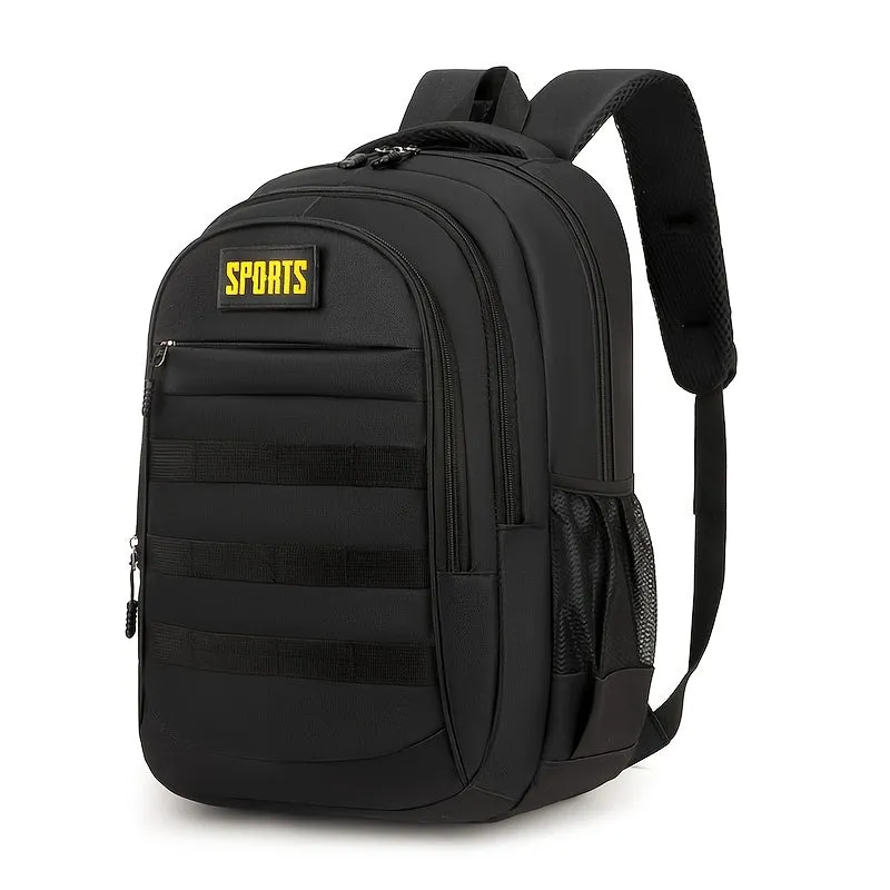 Casual Backpack | High-Capacity Camo & Solid Color Options