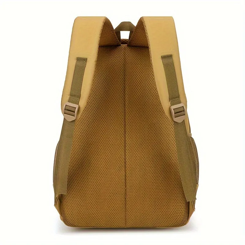 Casual Backpack | High-Capacity Camo & Solid Color Options