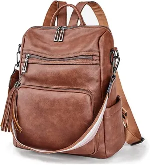 Casual Women's Backpack Travel Large Capacity Waterproof Backpack Retro British Women's Bag