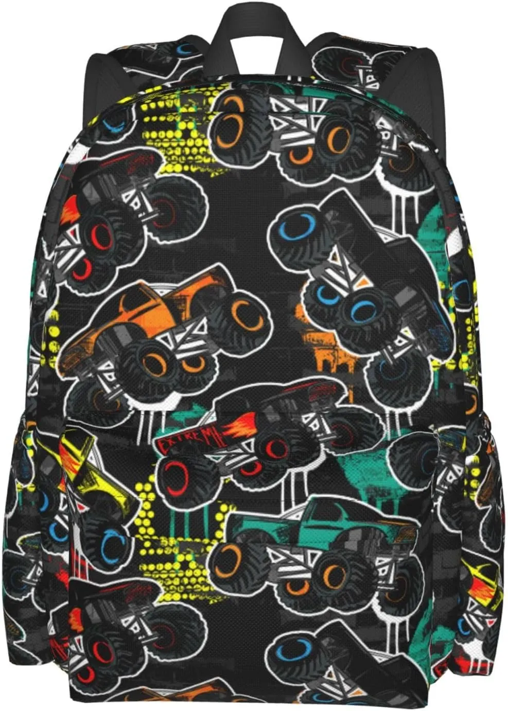 Catoon Truck Car Multipurpose School Bag Bookbag for Teenage Boys Girls Daily Backpack