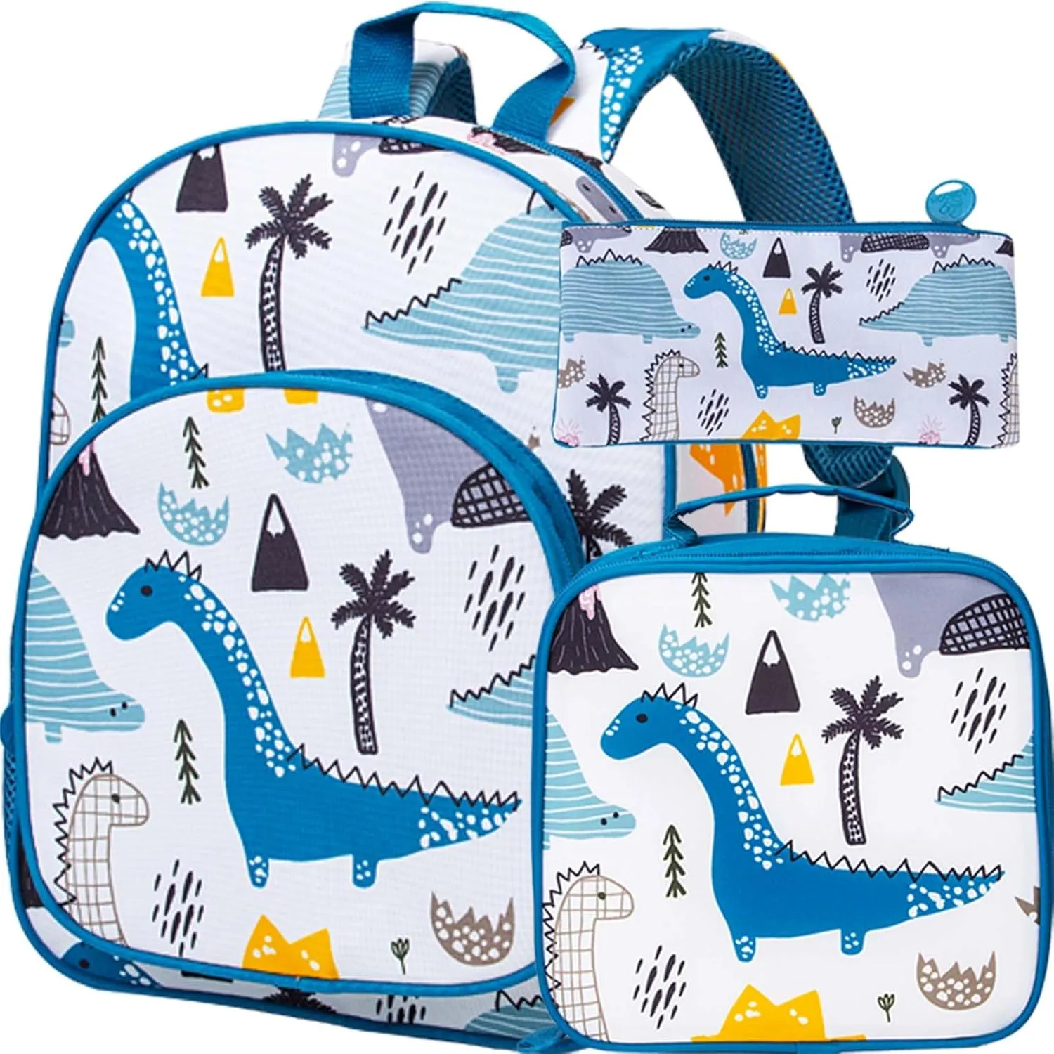 CCJPX Toddler Backpack for Boys Girls, 12.5” Dinosaur Unicorn Preschool Bookbag Kindergarten Cute School Bag