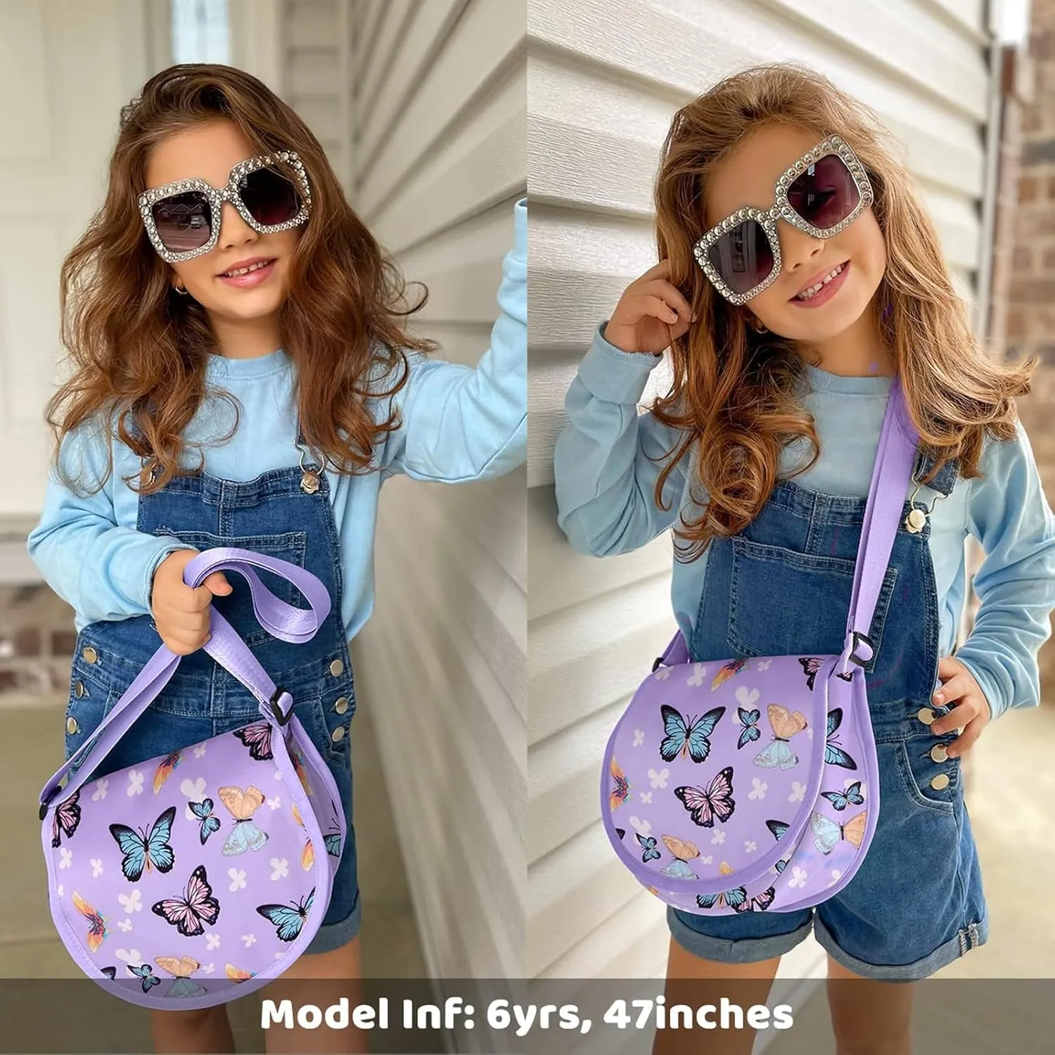 Choco Mocha Girls Crossbody Purses for Kids 6-12