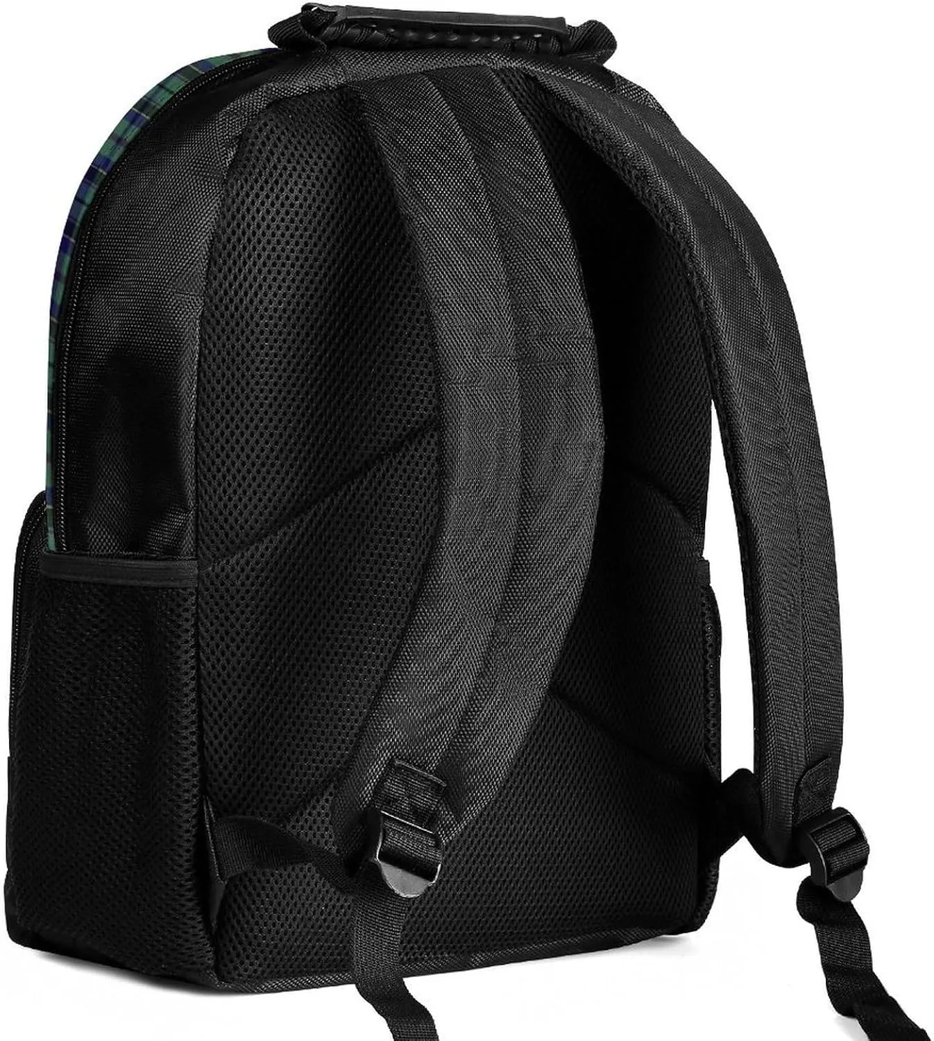 Clan Stevenson Tartan Large Capacity Fully Printed Backpack Unisex 16 Inches