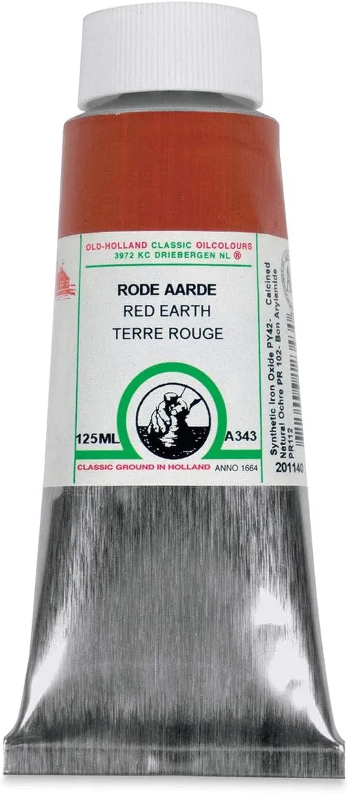 Classic Oil Colors - Red Earth, 125 ml tube