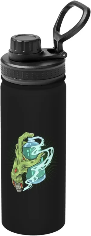 Cleaner Zombie Hands Water Bottle 18OZ Stainless Steel Insulated Water Bottles Leak Proof Thermos Sports Water Bottle