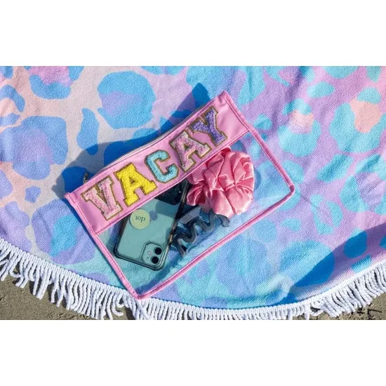 Clear & Waterproof Varsity Pouch