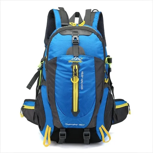 Climbing Trekking Men For Camping Outdoor Bag Backpack Waterproof Hiking Rucksack Backpack Travel Safe payments Backpack 40L Sports Bag Timeless Women