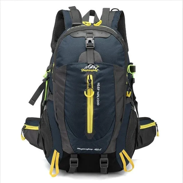 Climbing Trekking Men For Camping Outdoor Bag Backpack Waterproof Hiking Rucksack Backpack Travel Safe payments Backpack 40L Sports Bag Timeless Women