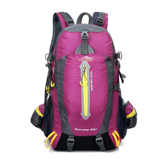 Climbing Trekking Men For Camping Outdoor Bag Backpack Waterproof Hiking Rucksack Backpack Travel Safe payments Backpack 40L Sports Bag Timeless Women