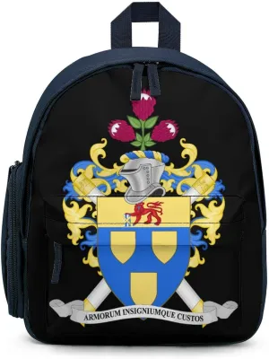 Coat of Arms of The Bureau of Heraldry Travel Backpack Water Resistant Luggage Daypack Business Weekender Bag for Men Women