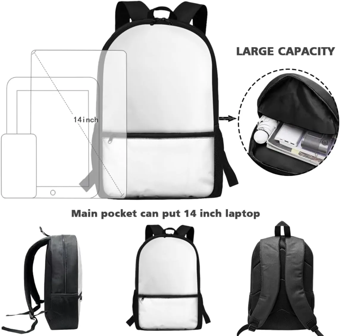 COEQINE Boys Bookbag with Lunch Box Age 7 Preschool Kindergarten School Backpack with Water Bottle Holder for Walking Cross Body for Travel Large Pencil Pouch for Birthday