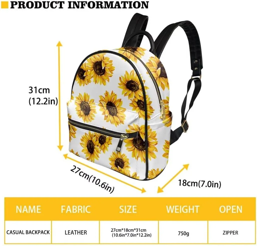 Coldinair Aesthetic Red Rose Backpack for Women,Small Backpack Purse for Women Girls Teen,Mini Leather Backpack Purse Anti-theft Waterproof Shoulder Bag Handbag for Travel School