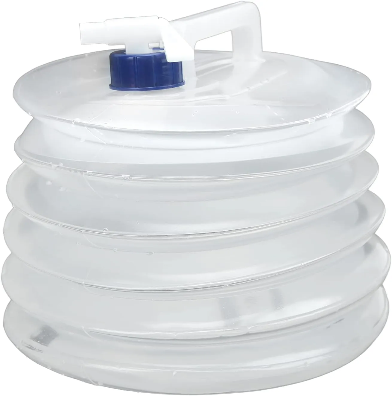 Collapsible Water Container Portable Spigot Jug for Camping Hiking Climbing (8l)