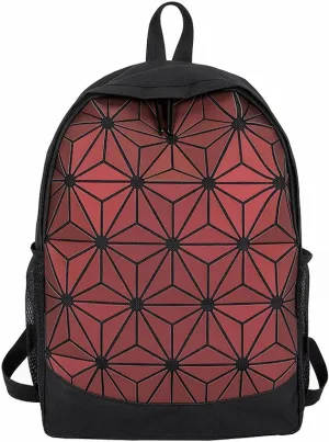 Colorful backpack Creative personality backpack Fashion sports backpack Oversized travel laptop backpack