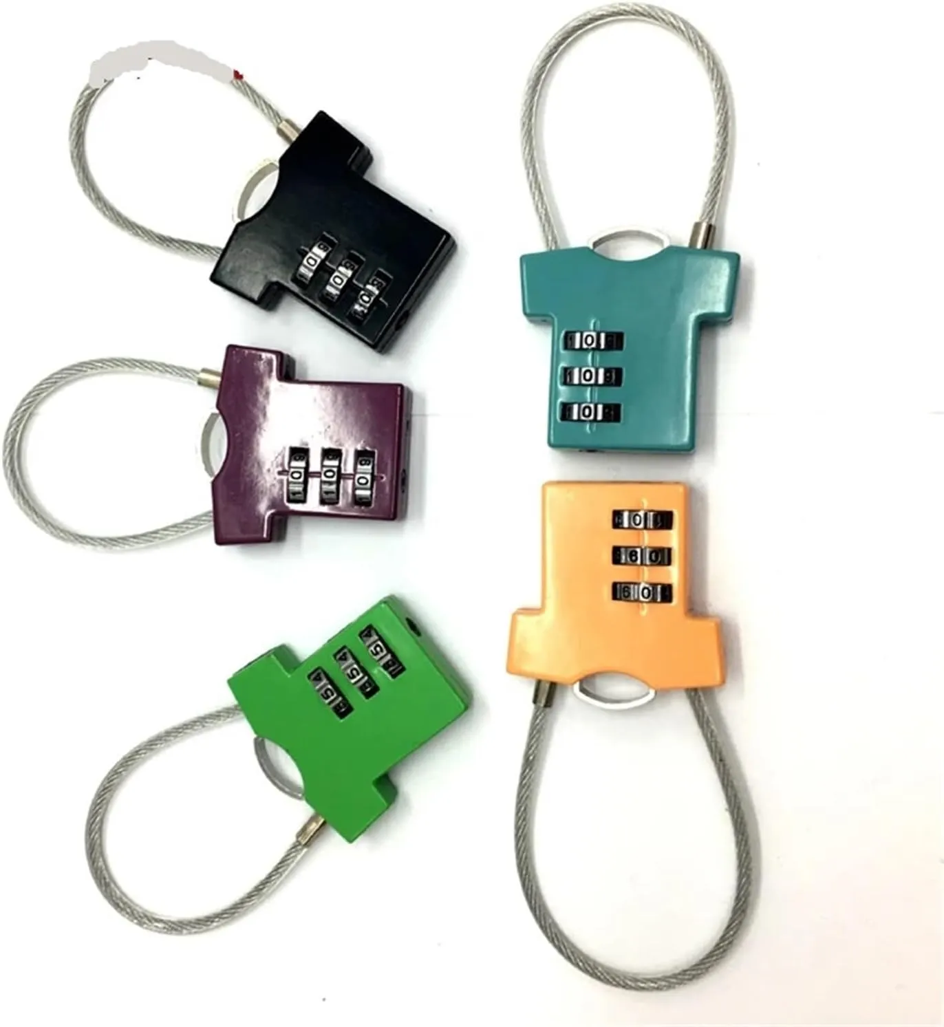 Combination Padlock Password Clothes Lock for Storage-Box Jewelry Box Travel Bag Handbag Backpack Locker ZS07 1Pcs(Opaque)