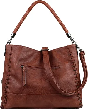 Concealed Carry Purse for Women - Locking Lily Tote with Universal Holster for Gun
