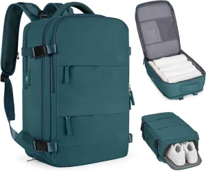 coofay Large Travel Backpack For Women Men Airline Approved Carry On Backpack Flight Approved Waterproof Sports Luggage Backpack Casual Daypack Small Hiking Backpack