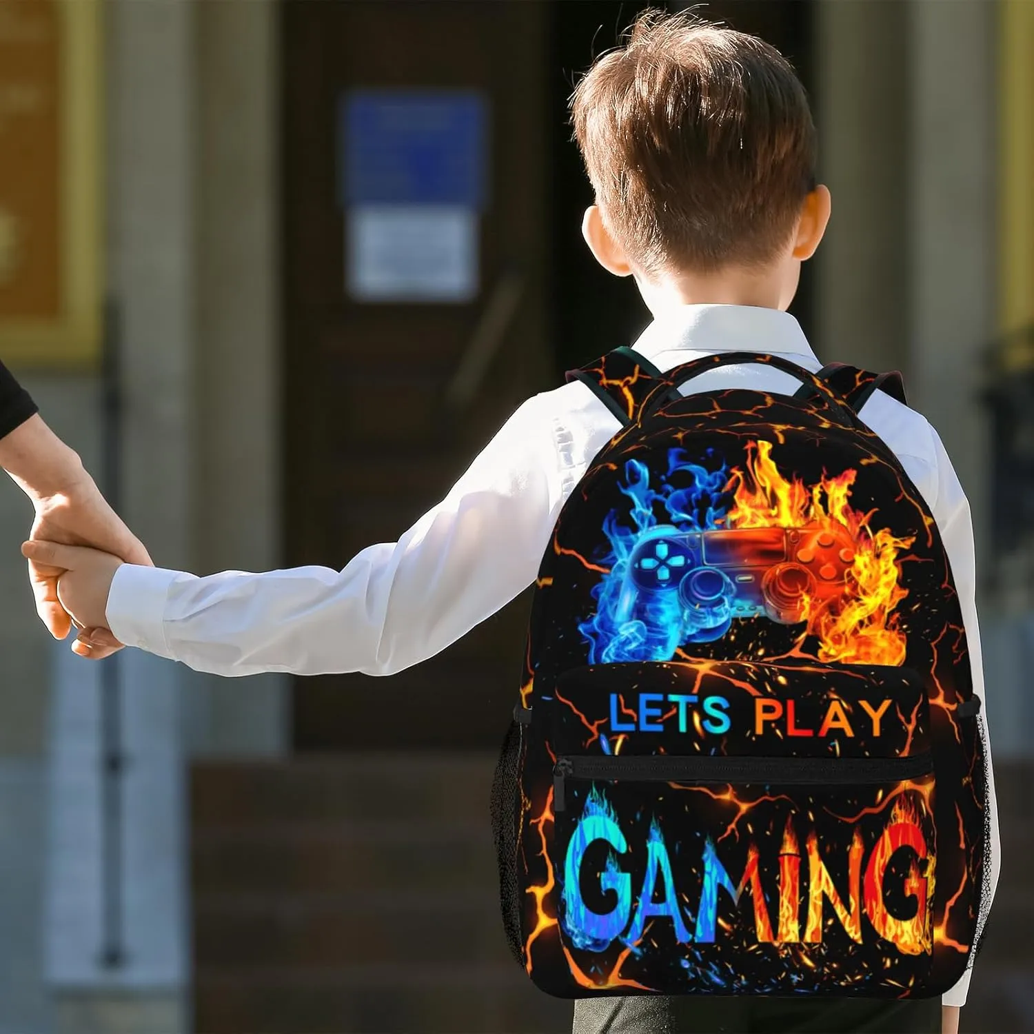 Cool School Backpack For Boys Gaming Boys Backpack Game Travel Laptop Backpack Video Game Backpack For Kids Children Teens