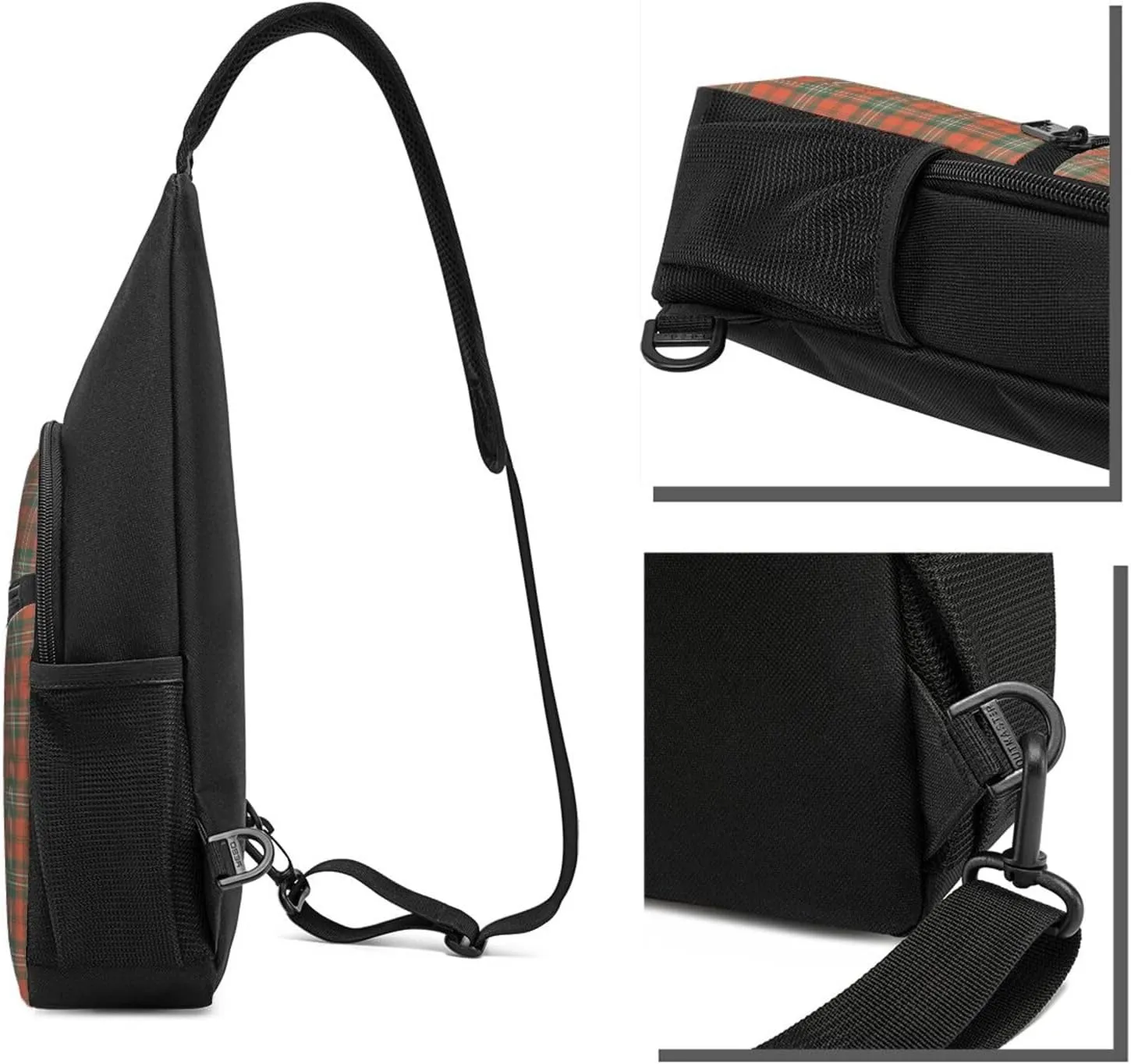 Crossbody Sling Backpack Scott Ancient Tartan Shoulder Chest Bag Daypack for Traveling Sport