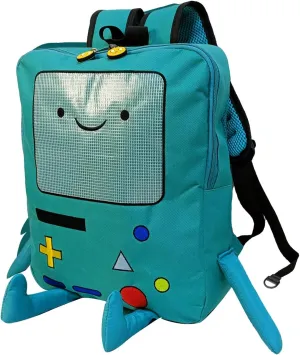 Cute Cartoon Backpack Casual Travel Green Anime Bag Finn Jake Adventure Trip Breathable Portable Lightweight Backpack