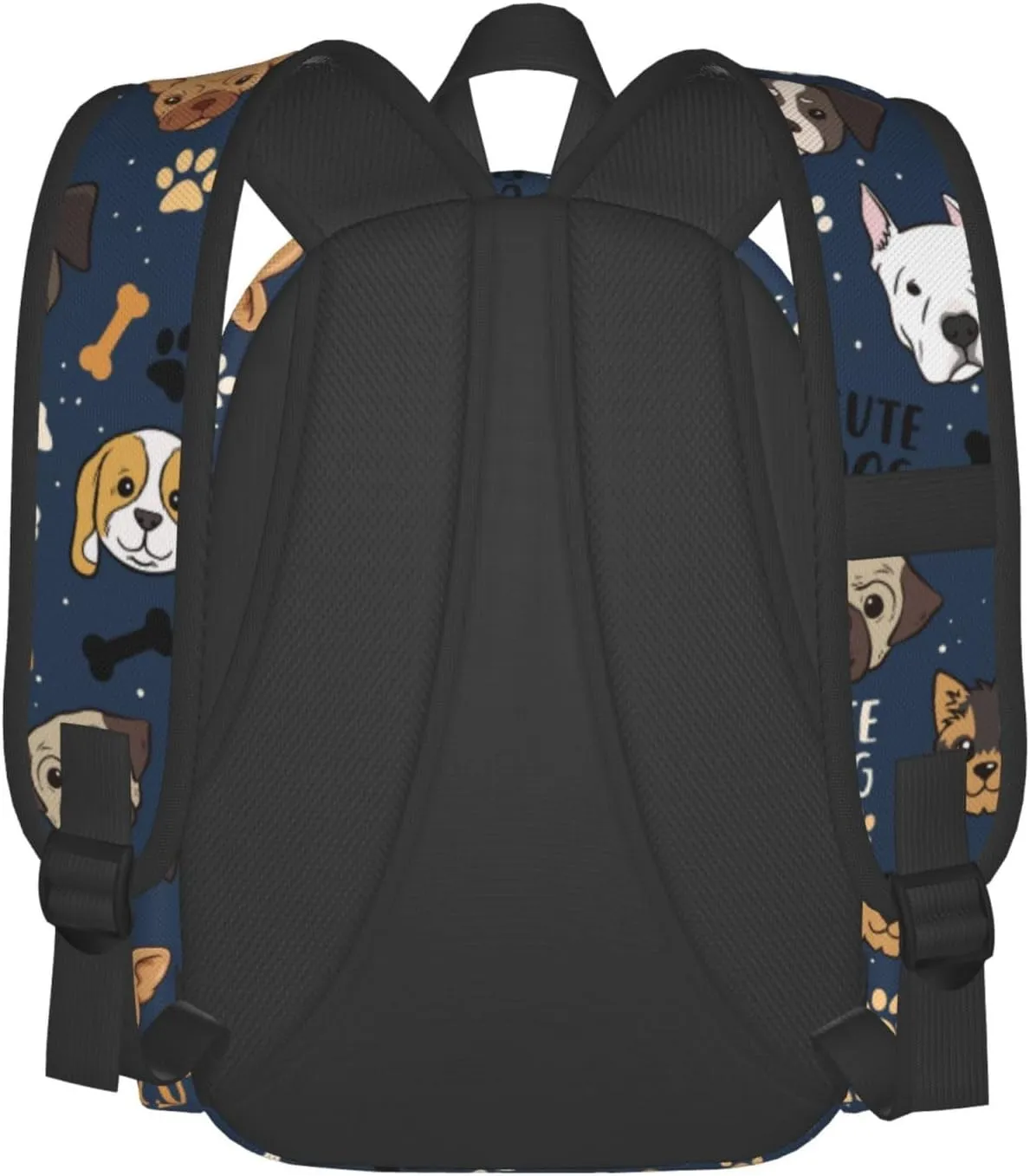 Cute Dogs Backpack for Women 16.9 inch Travel Casual Laptop Backpack Lightweight Waterproof Hiking Daypack