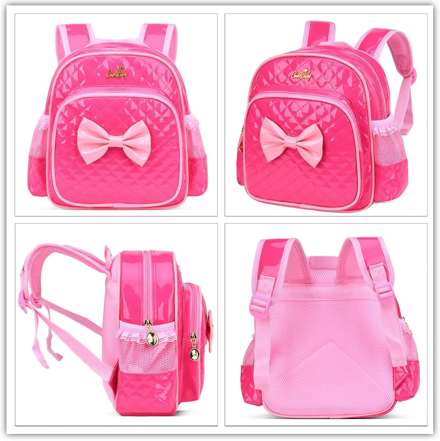 Cute Durable Waterproof Toddler Preschool Bag Kindergarten Kids Backpack for Girls