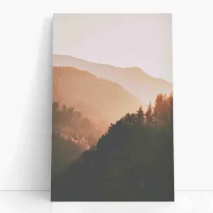 CWXKGL Sunrise Mountain Range, Landscape wall art, country home, wall art printing,wall art canvas painting,for living room, bedroom,12x16inch