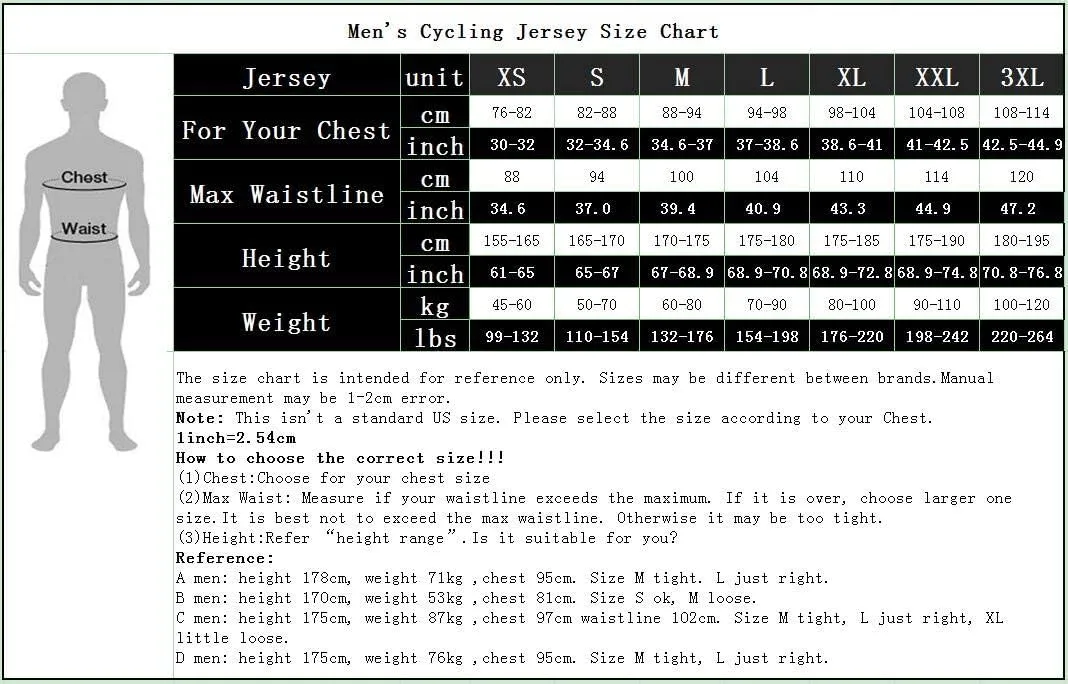 Cycling Jersey for Men Bike Biking Shirt Tops Short Sleeve Clothing
