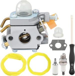 Dalom C1U-H60 Carburetor for Ryobi Homelite 25cc 26cc 30cc SS26 SS30 CS26 CS30 String Trimmer Brushcutter 985624001 308054003 308054077 985308001 3074504