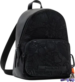 Desigual Small Floral Embroidery Backpack