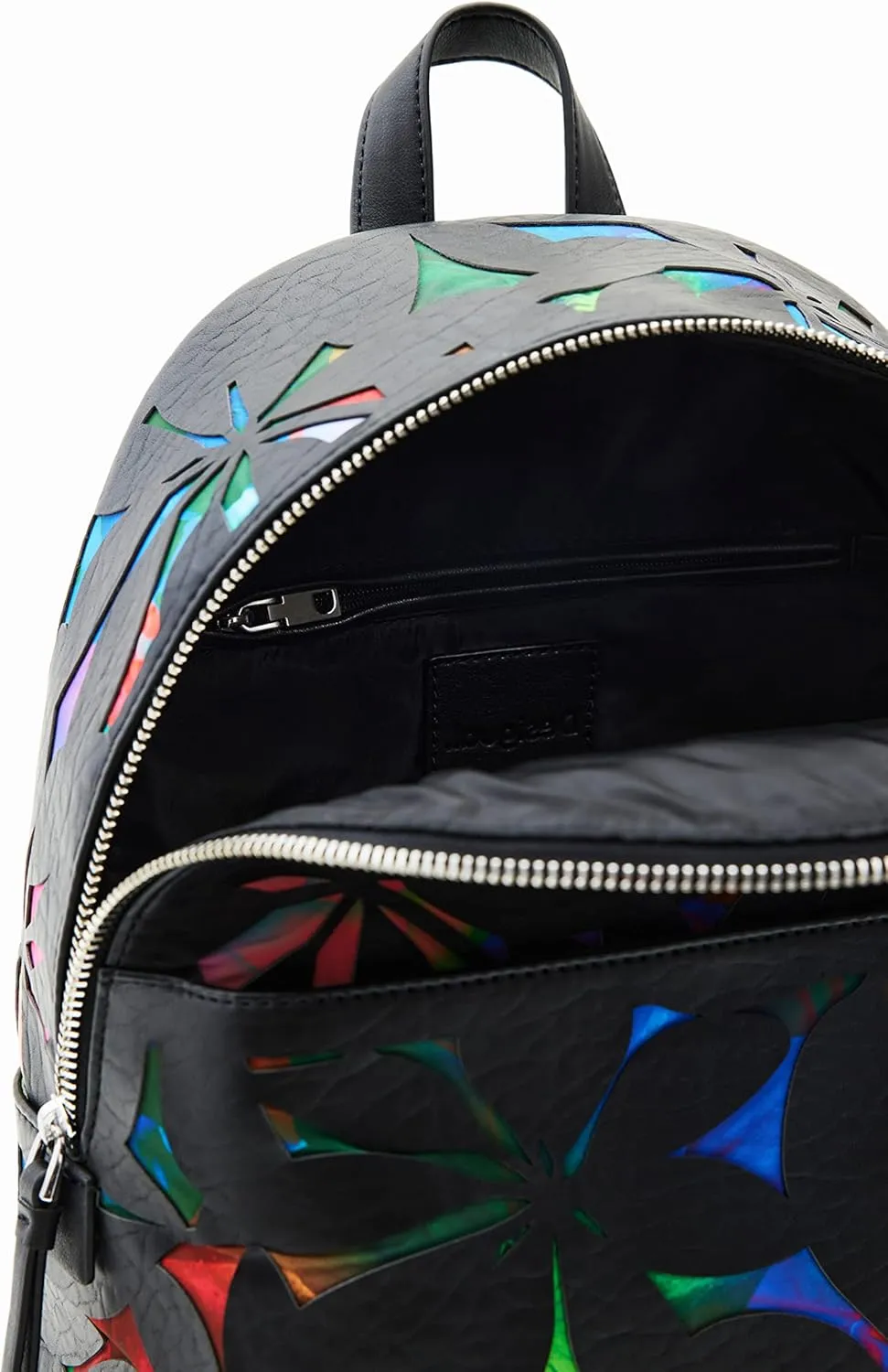 Desigual Women's Accessories PU Backpack Mini, Black, One Size